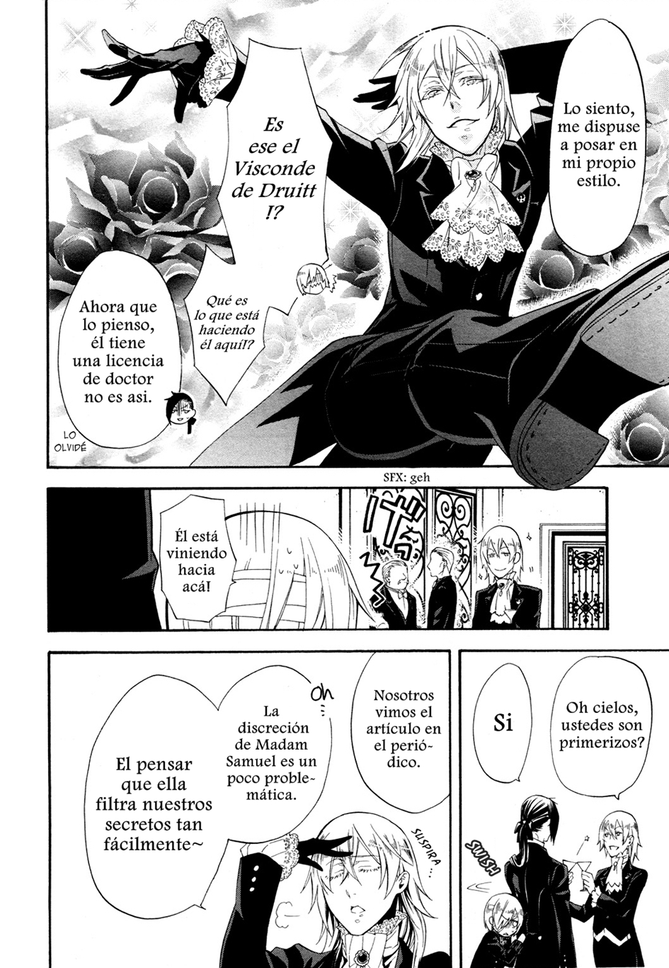 Read Kuroshitsuji ES Manga Online
