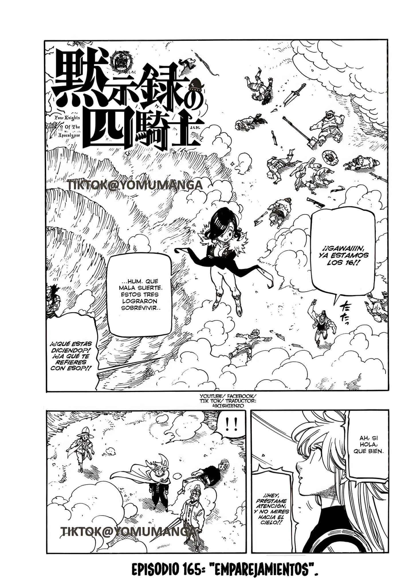 Read Los 4 caballeros del apocalipsis ES Manga Online