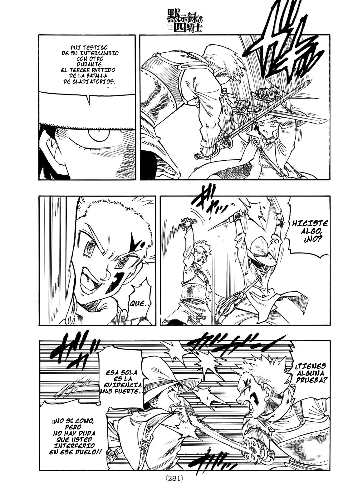Read Los 4 caballeros del apocalipsis ES Manga Online