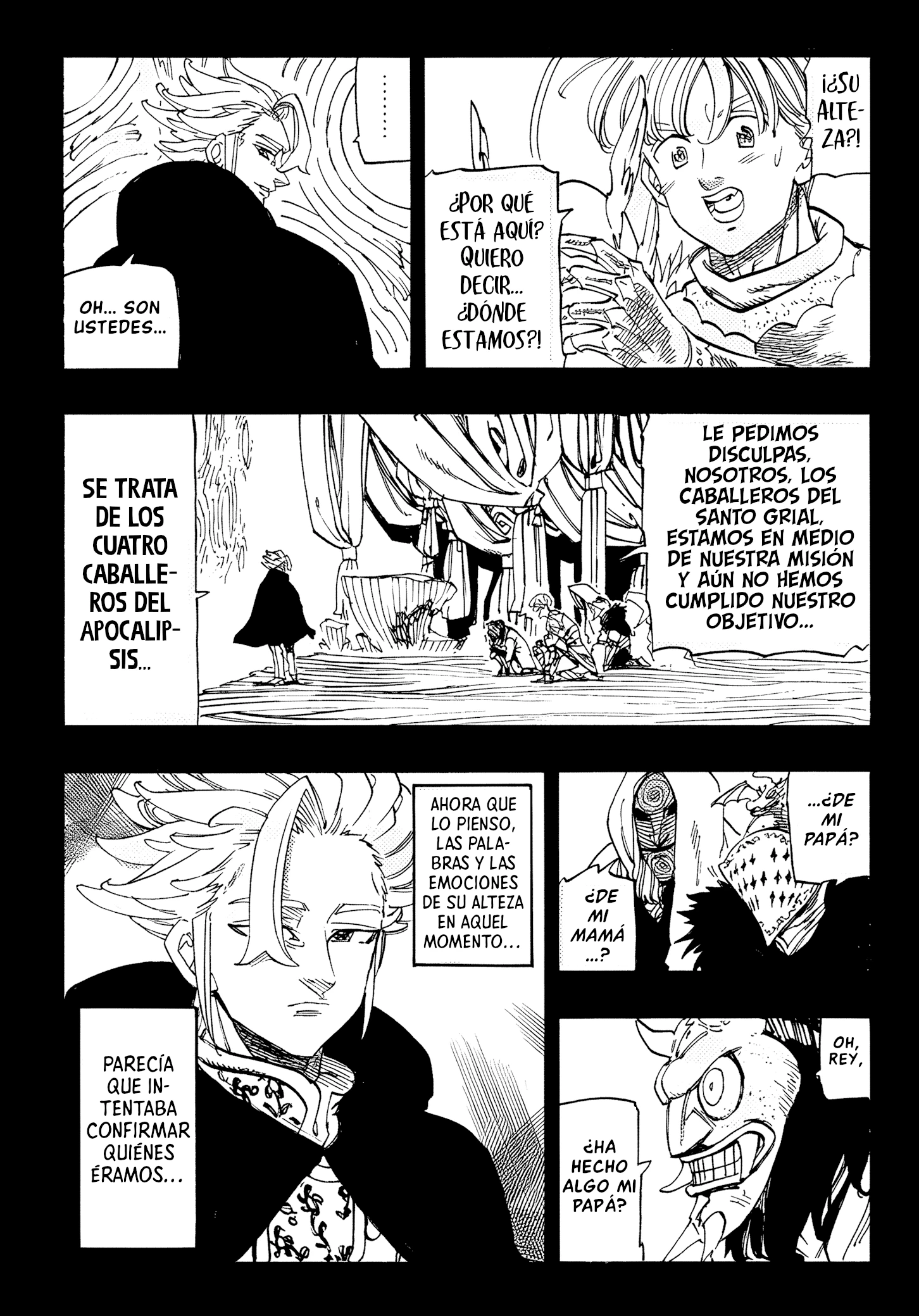 Read Los 4 caballeros del apocalipsis ES Manga Online
