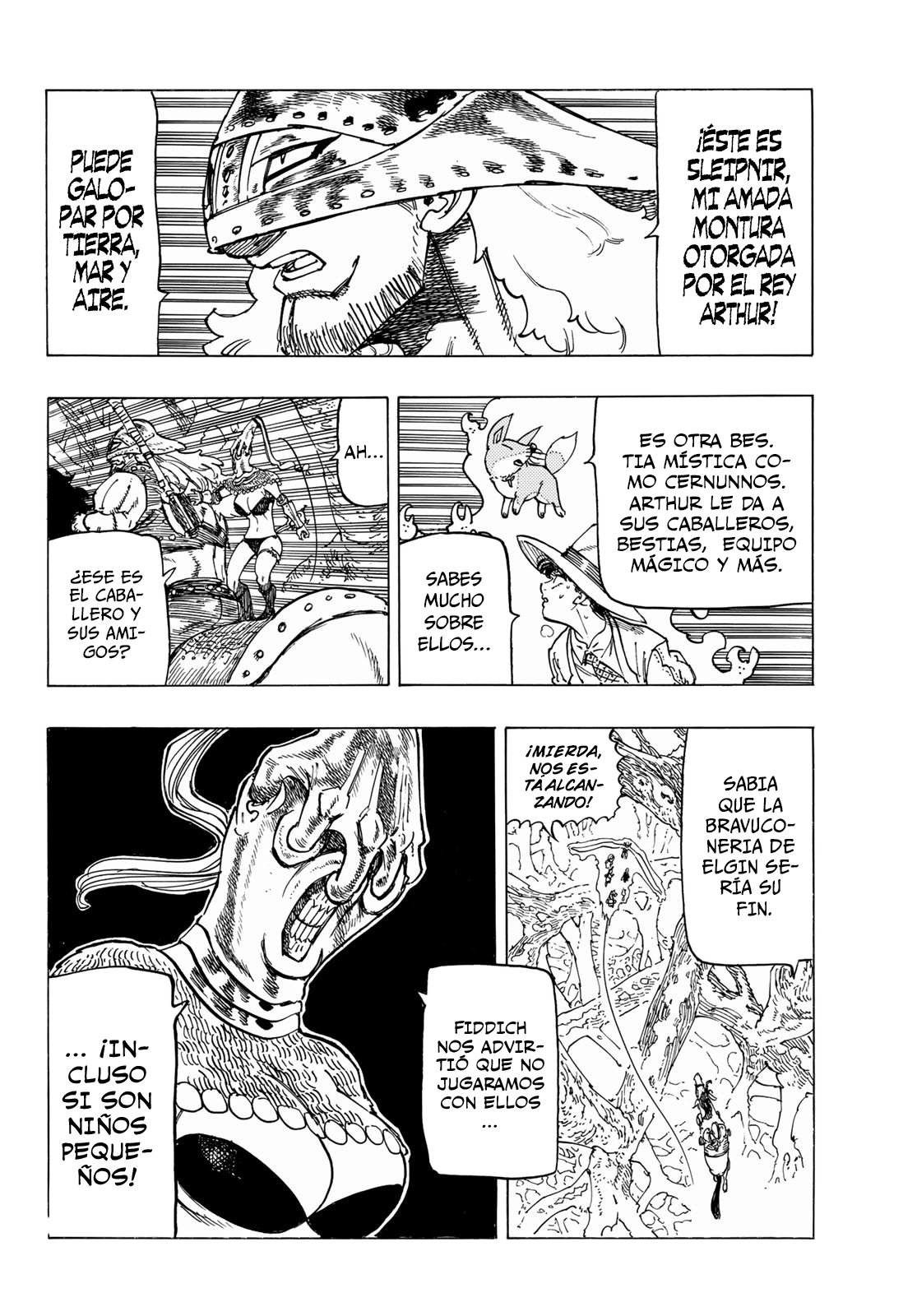 Read Los 4 caballeros del apocalipsis ES Manga Online