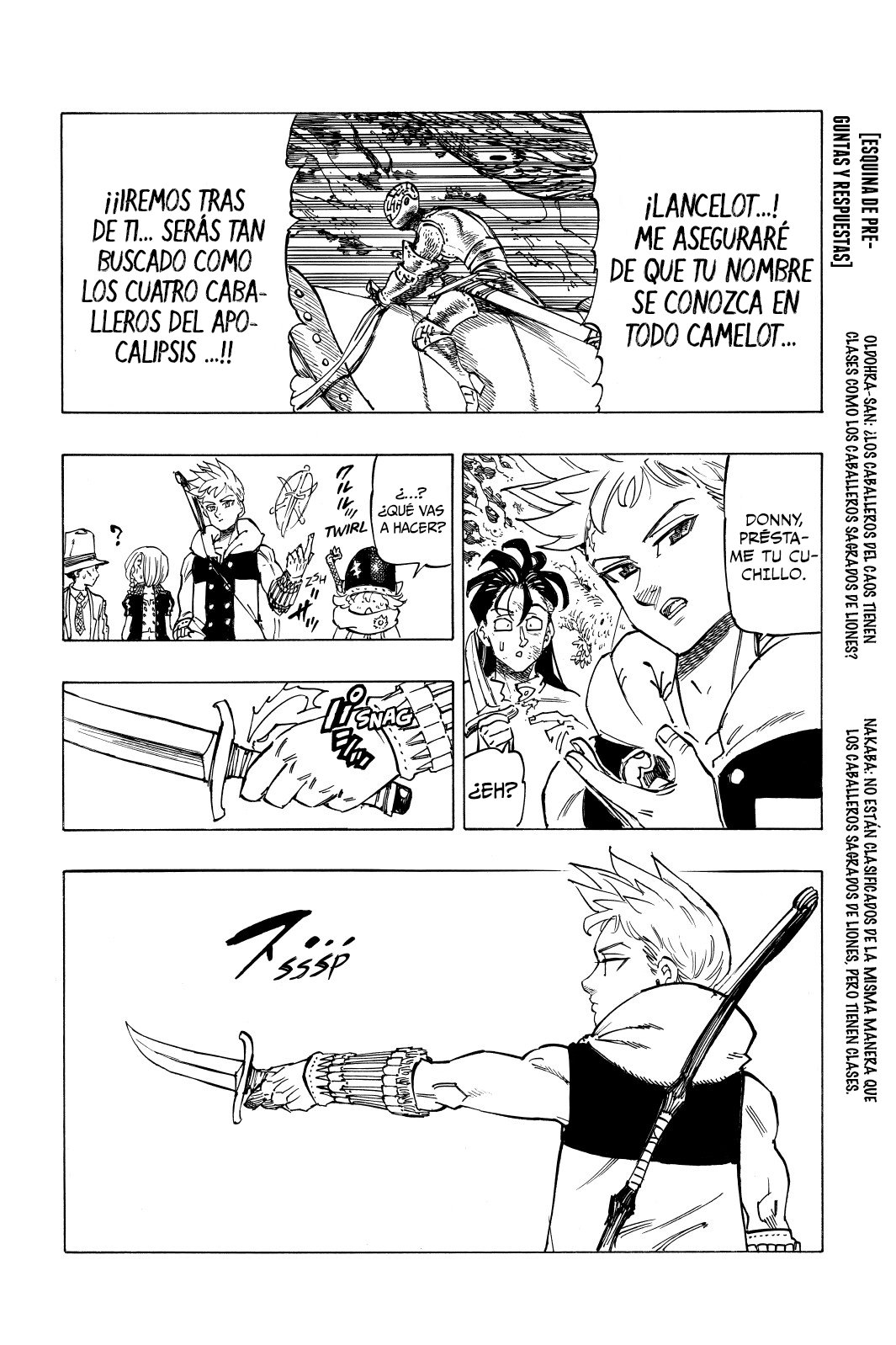 Read Los 4 caballeros del apocalipsis ES Manga Online