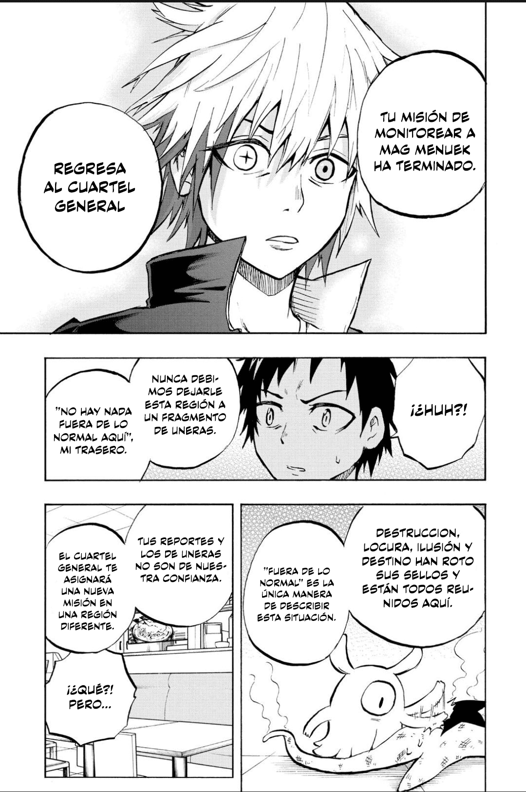 Read Magu-chan_ God of Destruction ES Manga Online