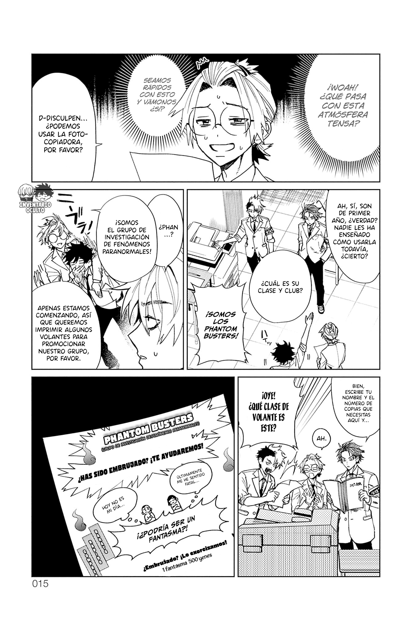 Read Phantom Busters ES Manga Online
