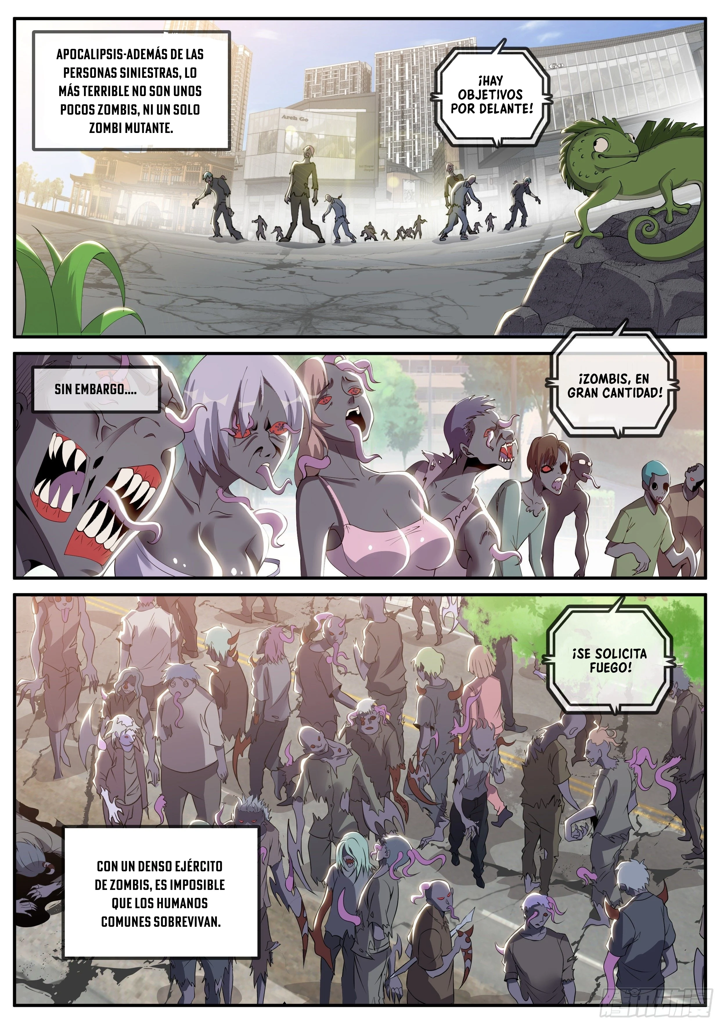 Read Tengo un sistema apocalíptico ES Manga Online
