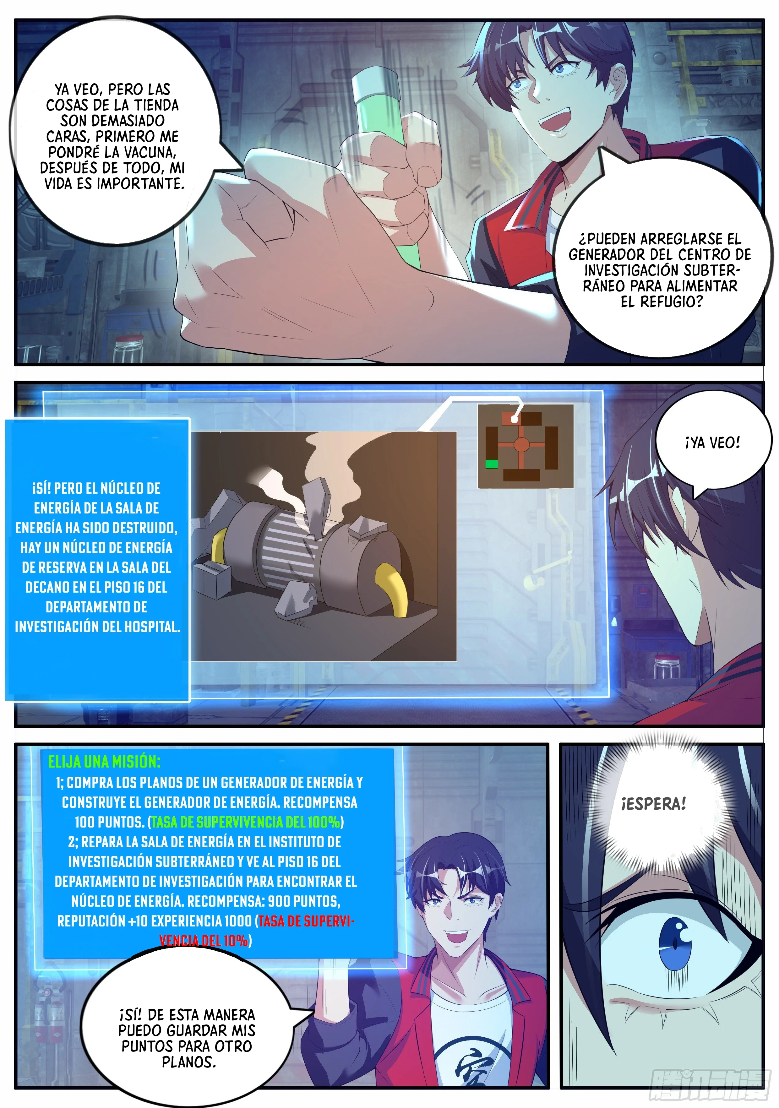 Read Tengo un sistema apocalíptico ES Manga Online