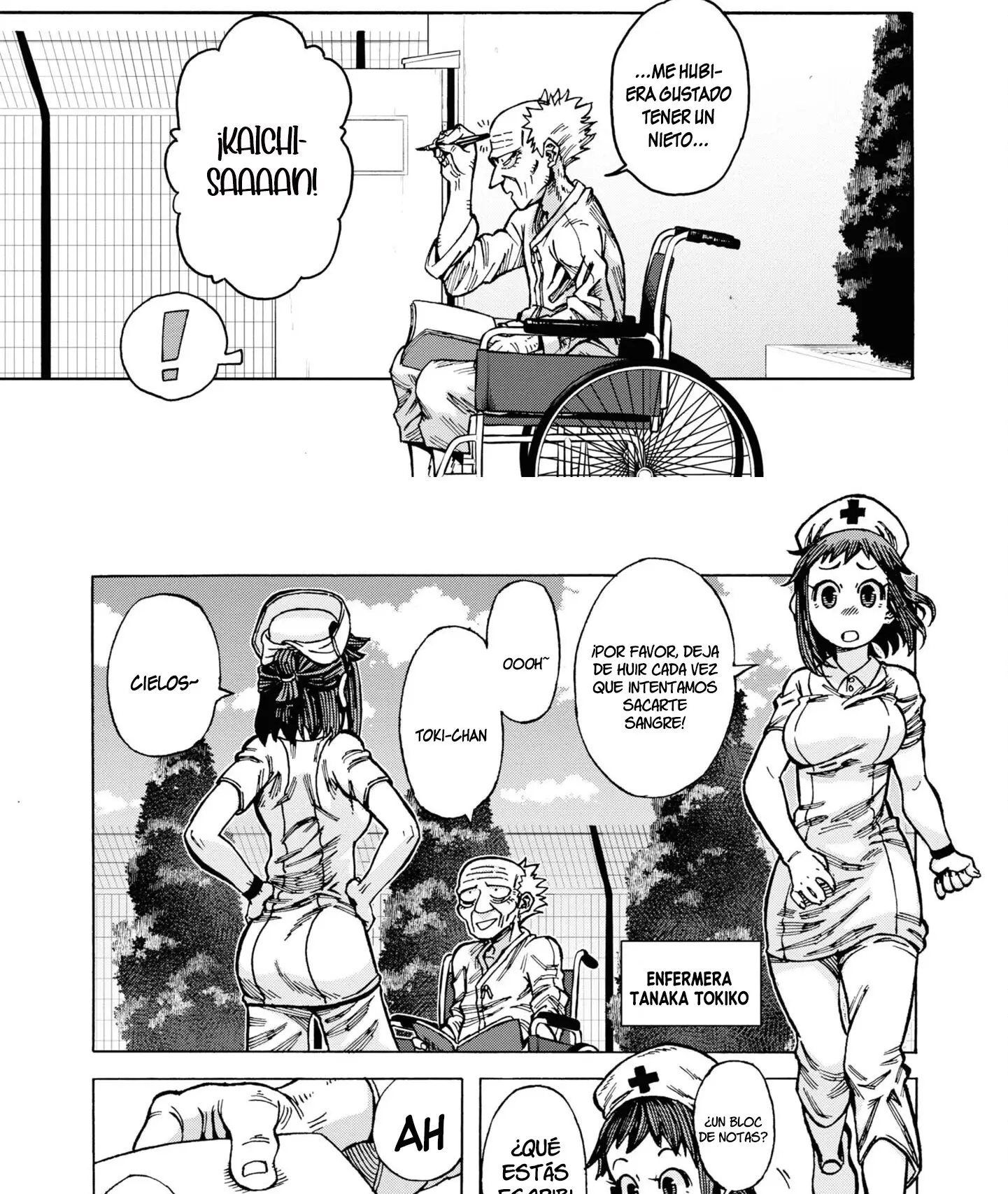 Read Yomei Nikagetsu no Isekai Kenkouhou ES Manga Online