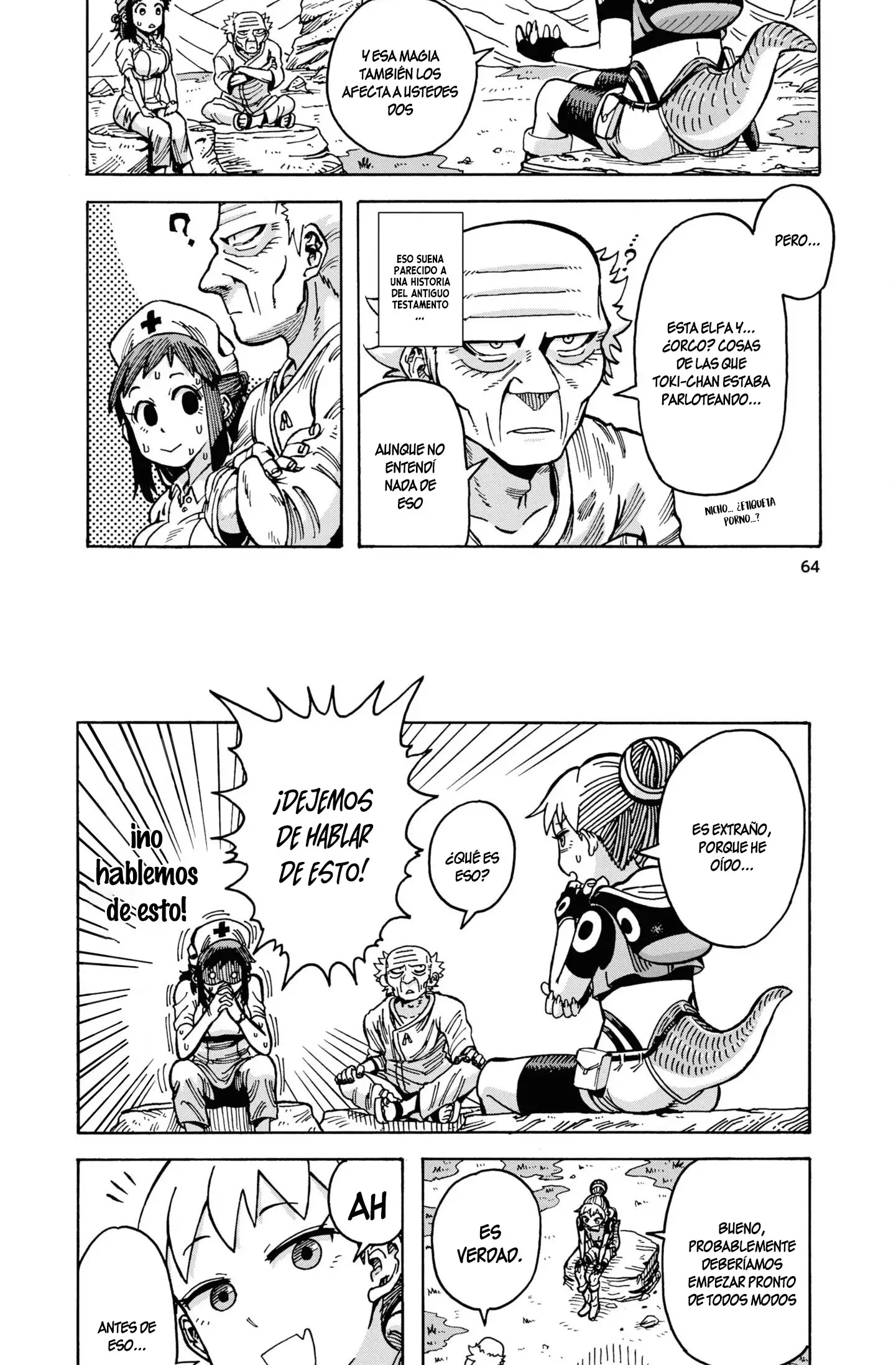 Read Yomei Nikagetsu no Isekai Kenkouhou ES Manga Online
