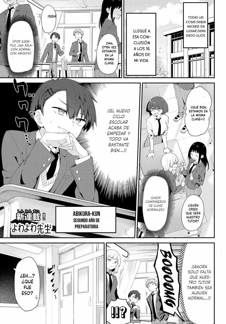 Read Yowayowa-sensei ES Manga Online
