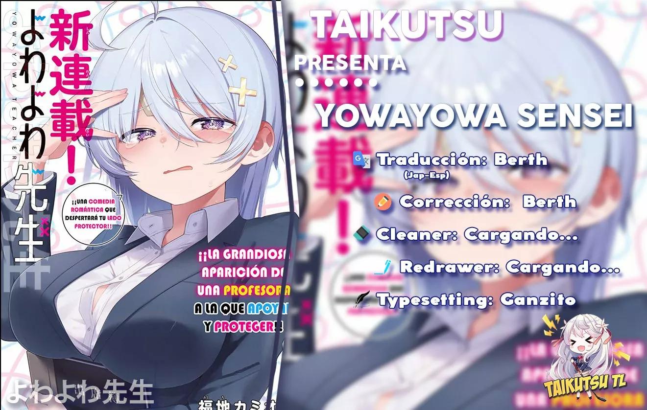 Read Yowayowa-sensei ES Manga Online