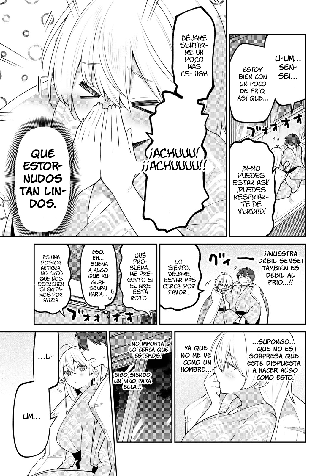 Read Yowayowa-sensei ES Manga Online