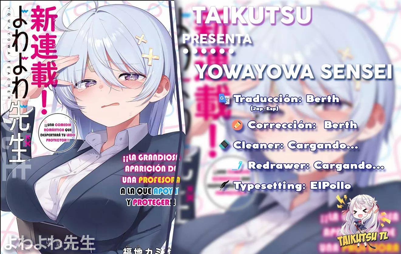 Read Yowayowa-sensei ES Manga Online