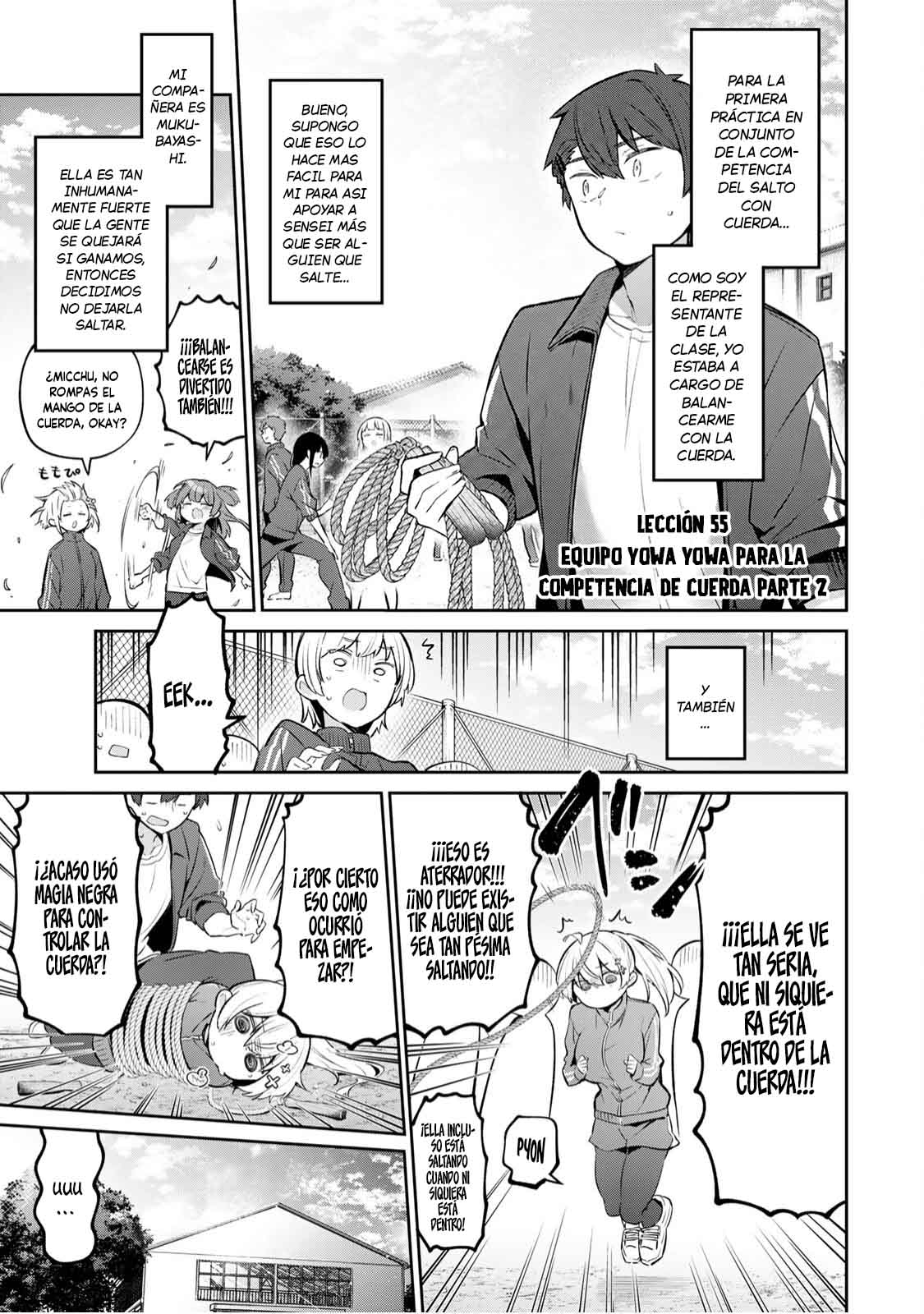 Read Yowayowa-sensei ES Manga Online