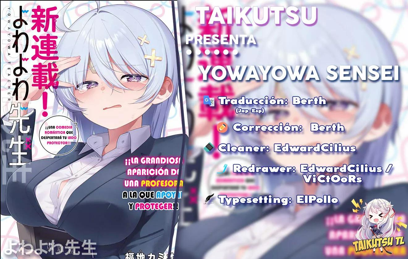 Read Yowayowa-sensei ES Manga Online