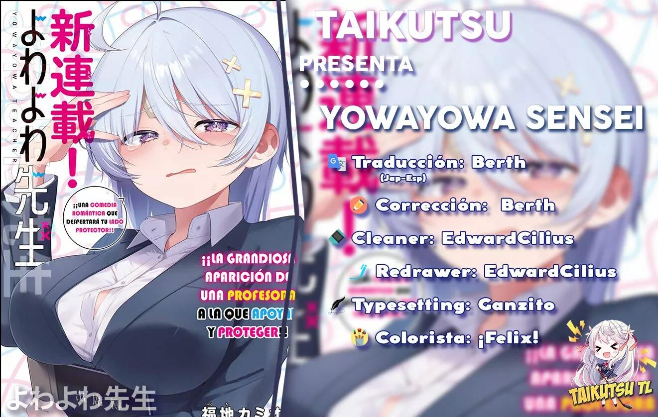 Read Yowayowa-sensei ES Manga Online