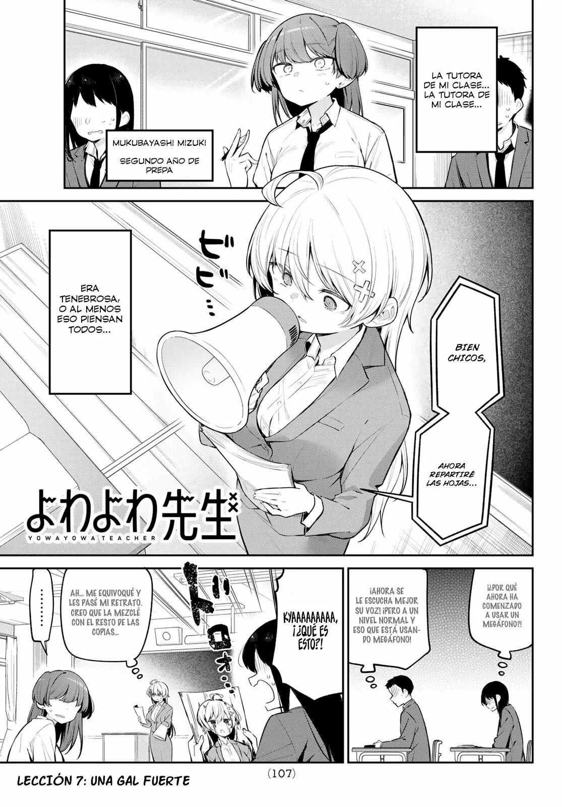 Read Yowayowa-sensei ES Manga Online