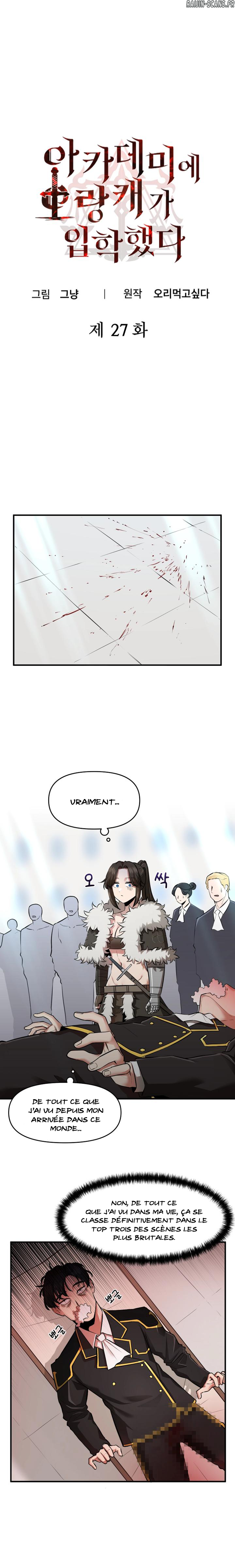 Read A Barbarian Was Admitted to the Academy FR Manga Online