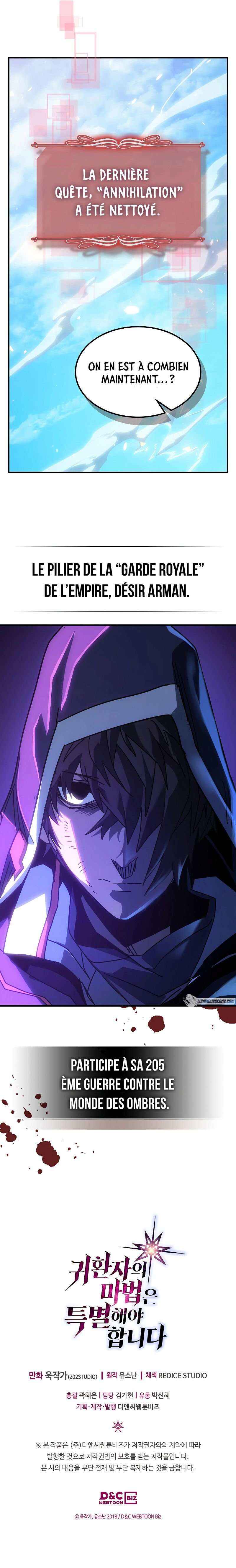 Read A Returner's Magic Should be Special FR Manga Online