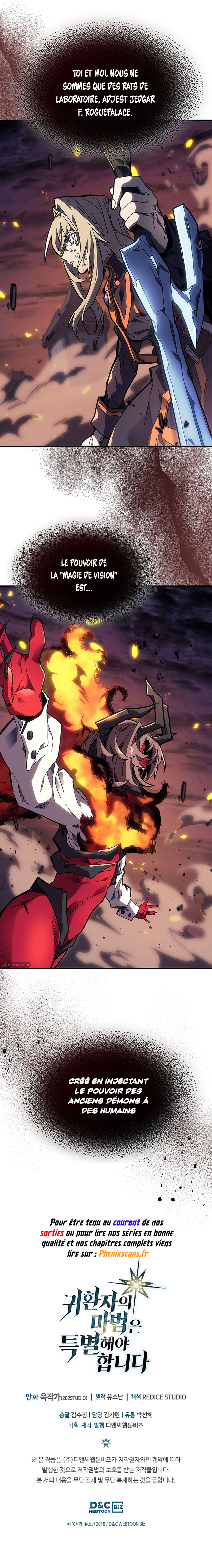 Read A Returner's Magic Should be Special FR Manga Online