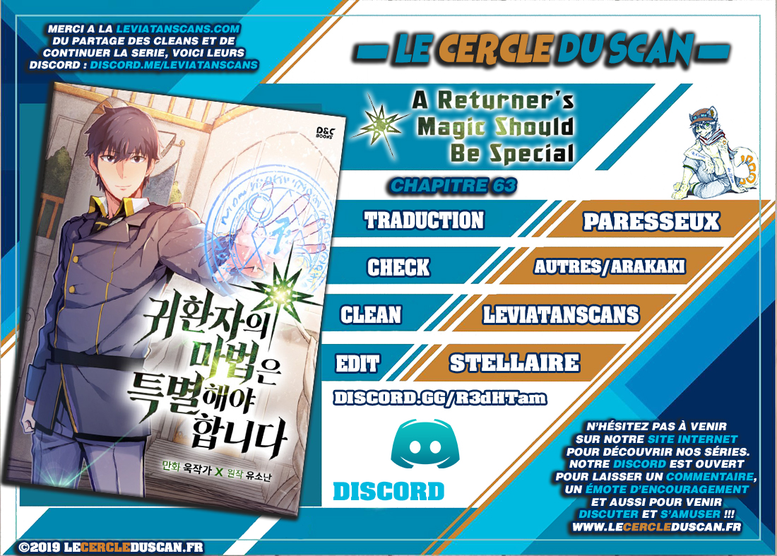 Read A Returner's Magic Should be Special FR Manga Online