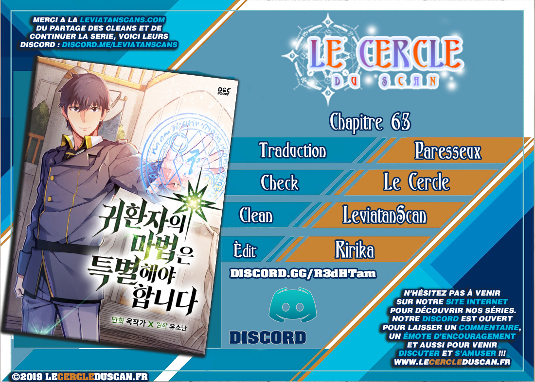 Read A Returner's Magic Should be Special FR Manga Online