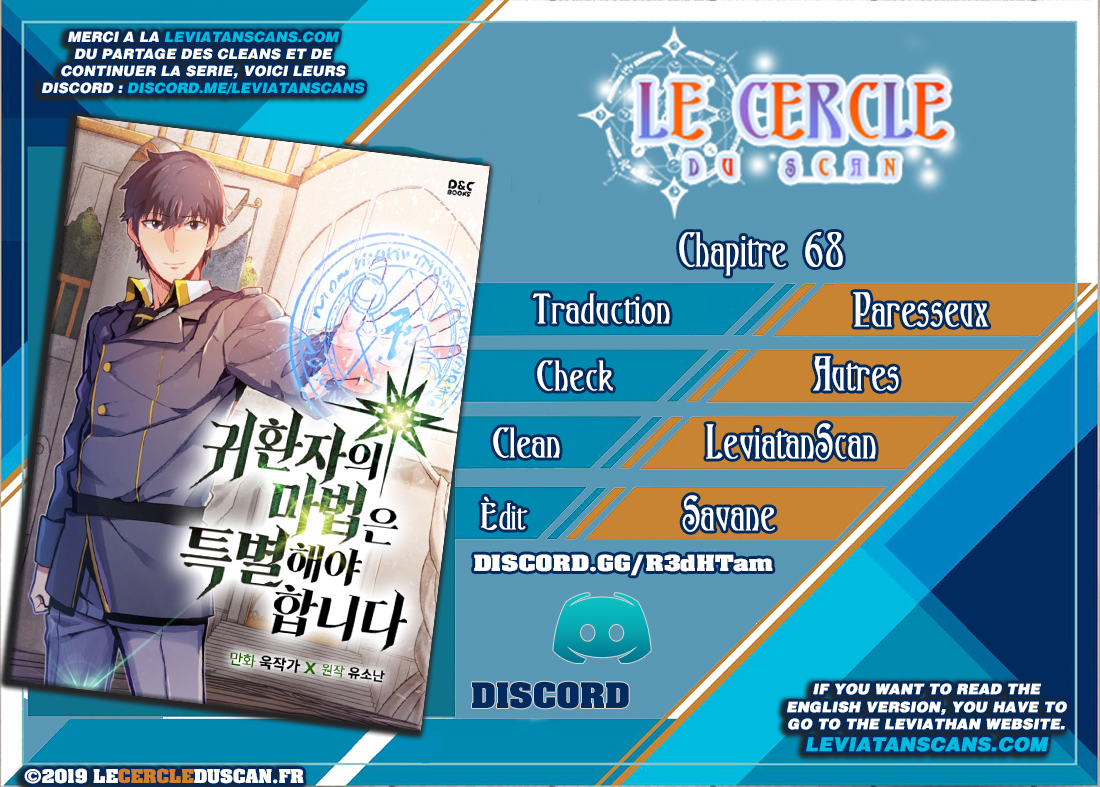 Read A Returner's Magic Should be Special FR Manga Online