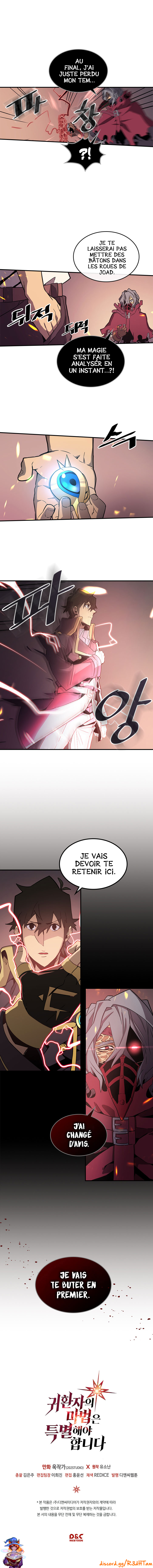 Read A Returner's Magic Should be Special FR Manga Online