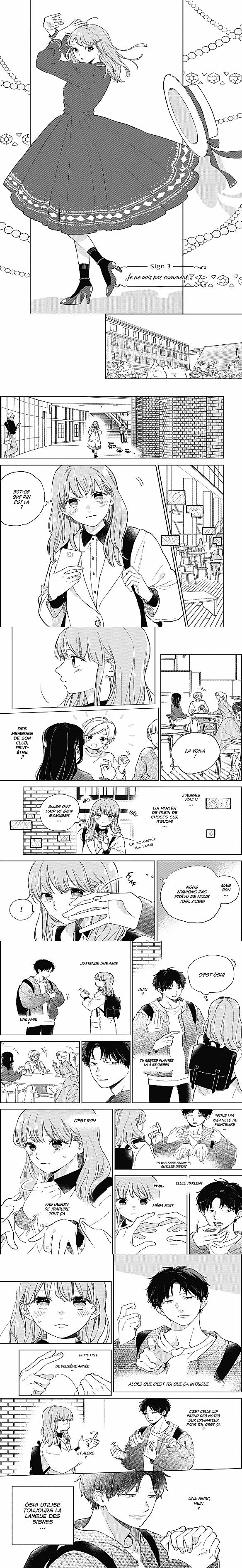 Read A Sign of Affection FR Manga Online