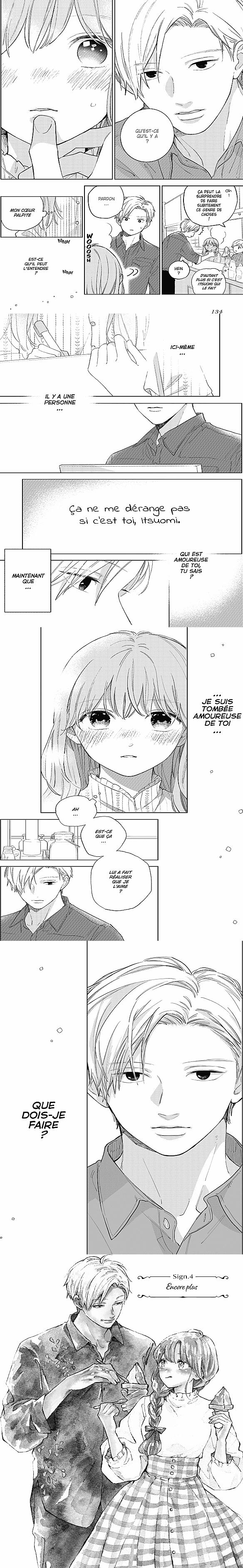 Read A Sign of Affection FR Manga Online