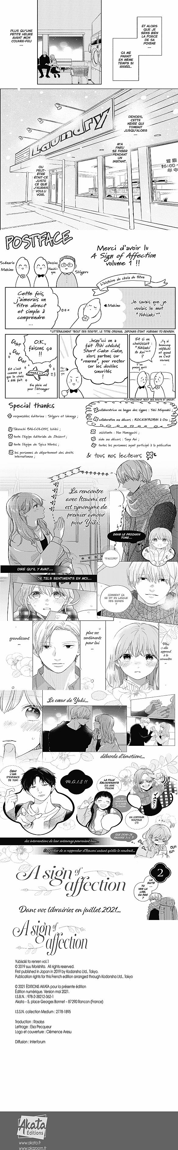 Read A Sign of Affection FR Manga Online
