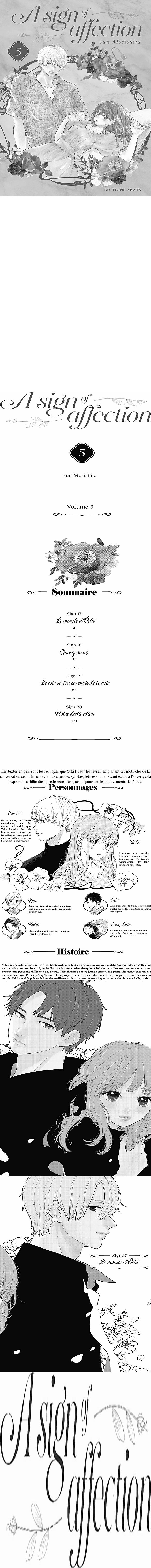 Read A Sign of Affection FR Manga Online