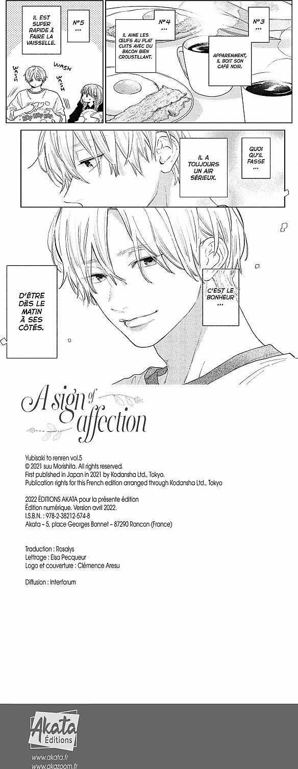 Read A Sign of Affection FR Manga Online