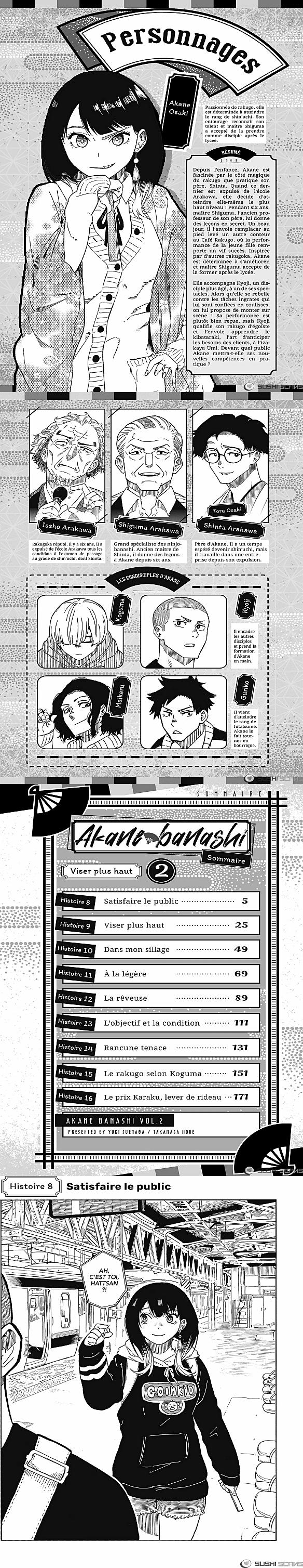 Read Akane Banashi FR Manga Online