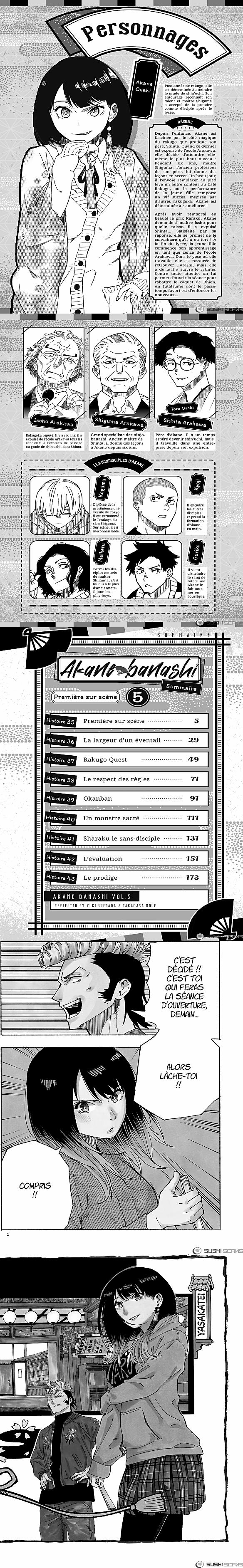 Read Akane Banashi FR Manga Online