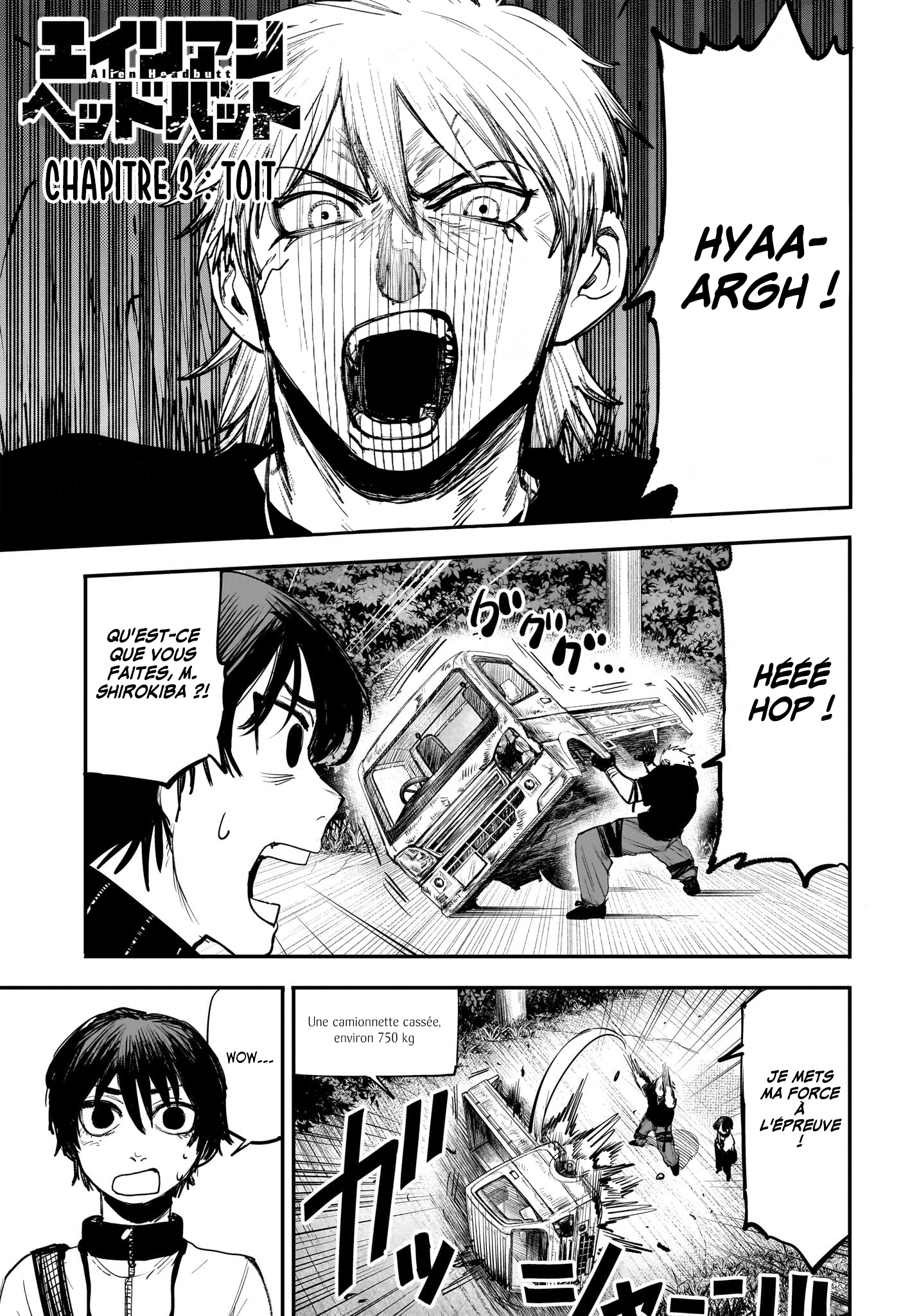 Read Alien Headbutt FR Manga Online
