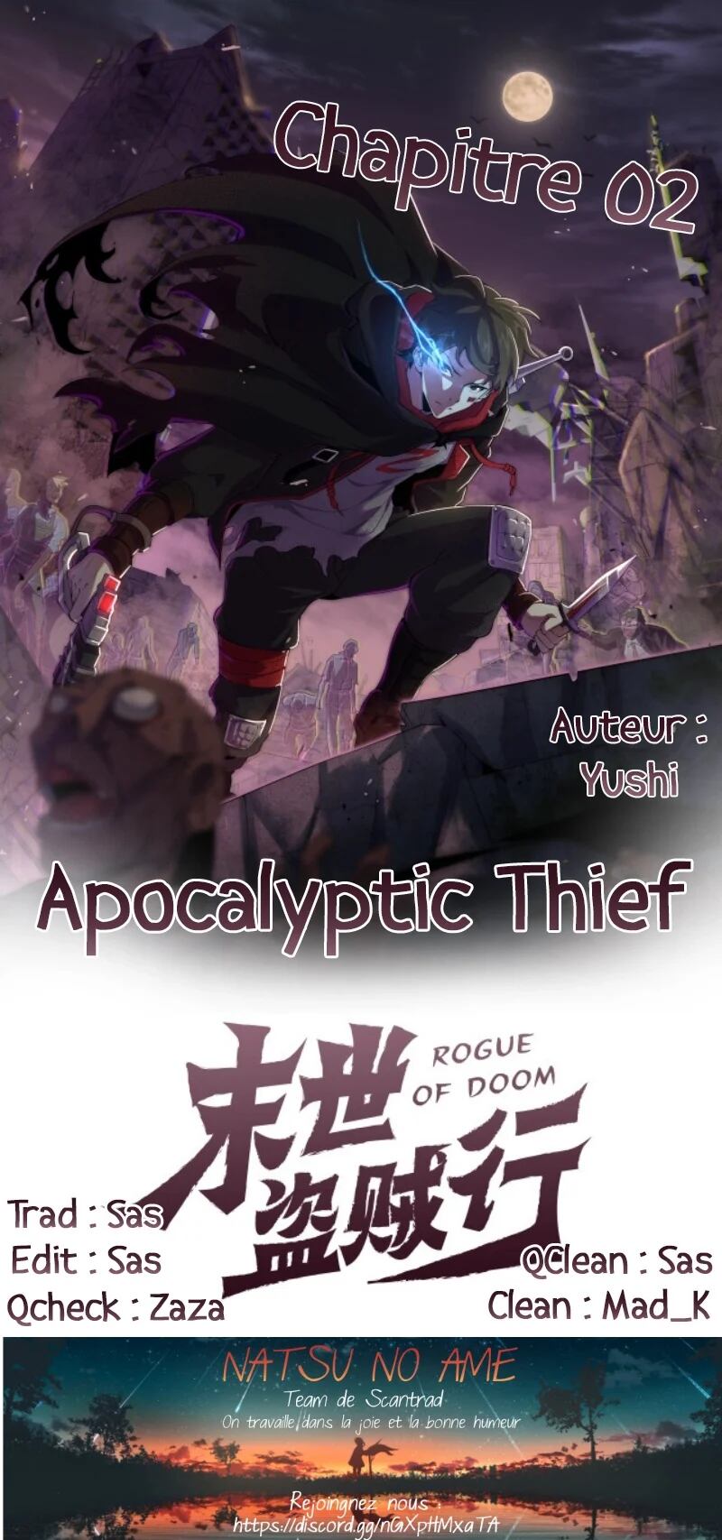 Read Apocalyptic Thief FR Manga Online