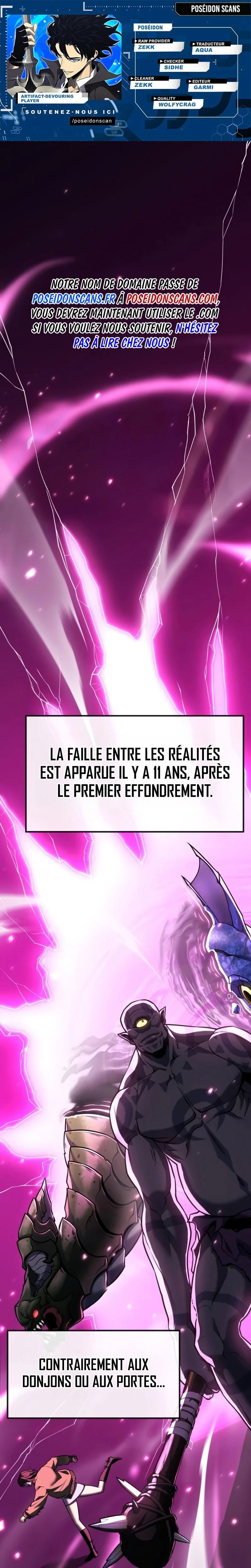 Read Artifact Devouring Player FR Manga Online