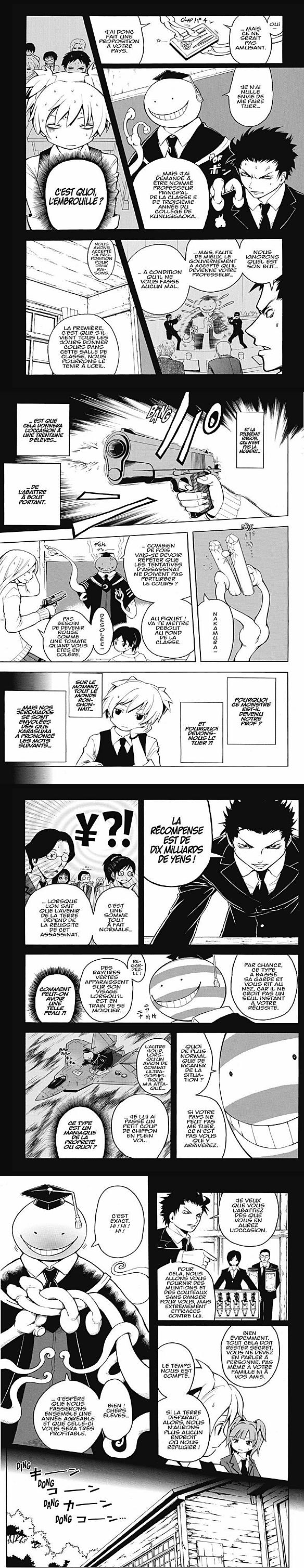 Read Assassination Classroom FR Manga Online