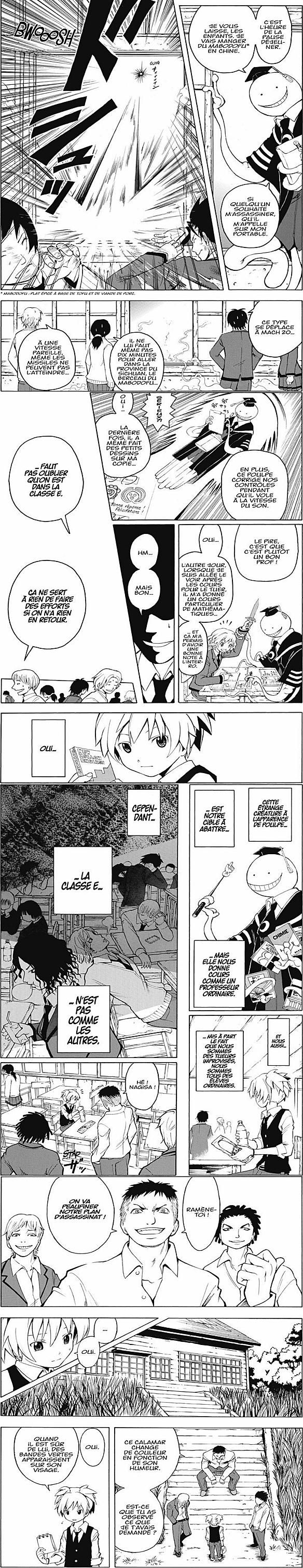 Read Assassination Classroom FR Manga Online