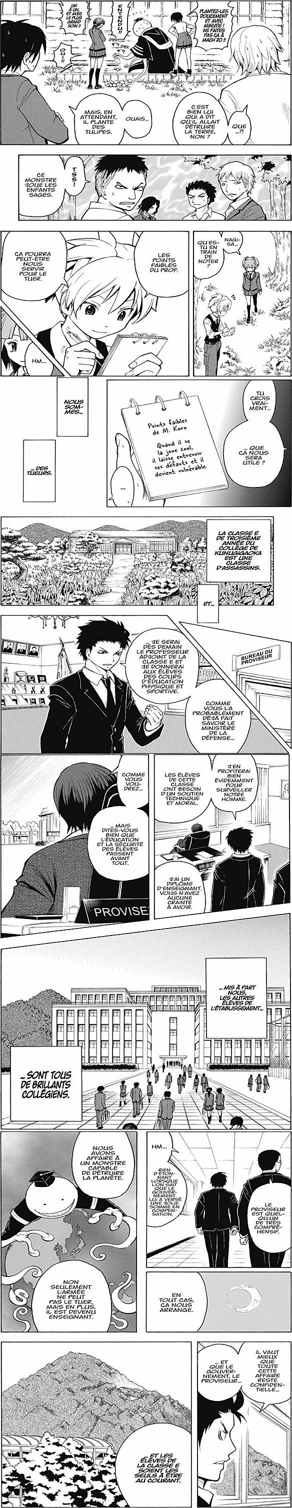 Read Assassination Classroom FR Manga Online