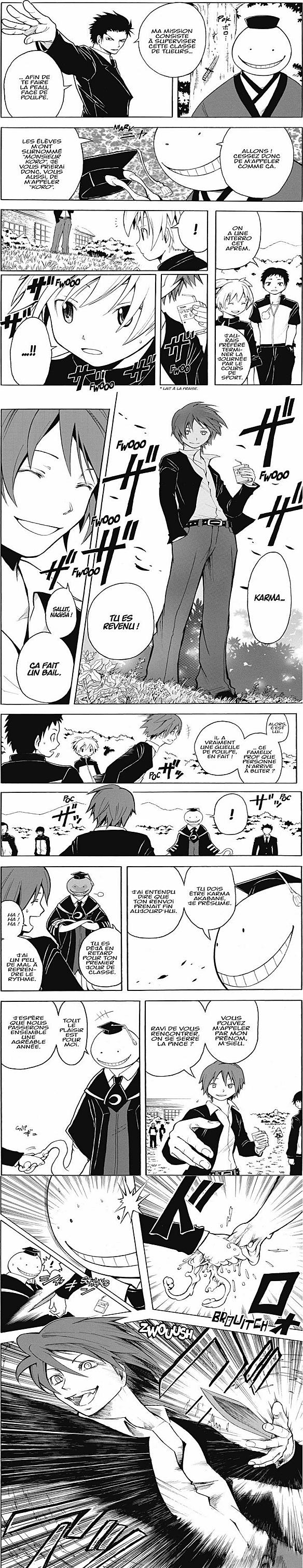 Read Assassination Classroom FR Manga Online