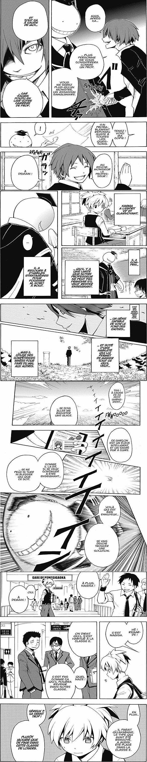 Read Assassination Classroom FR Manga Online
