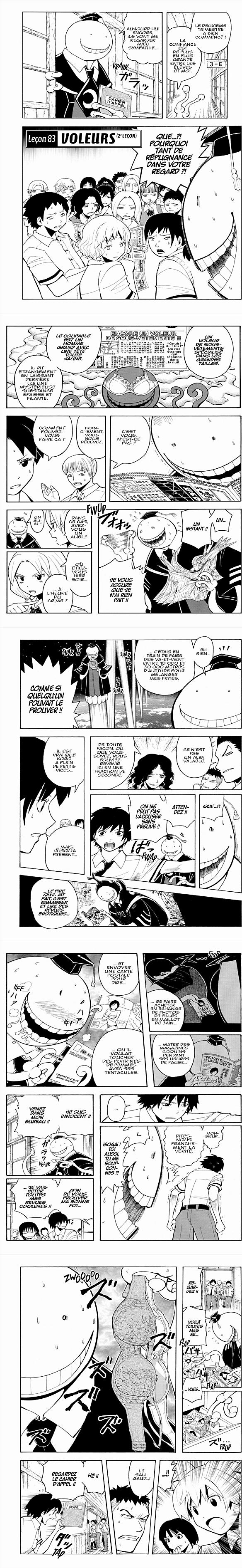 Read Assassination Classroom FR Manga Online