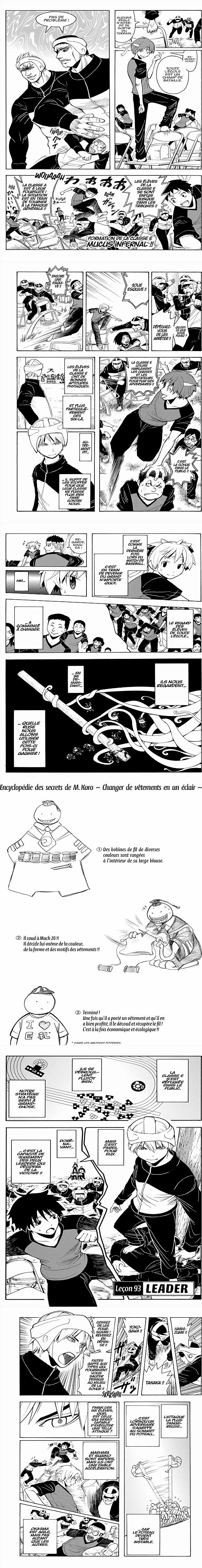 Read Assassination Classroom FR Manga Online
