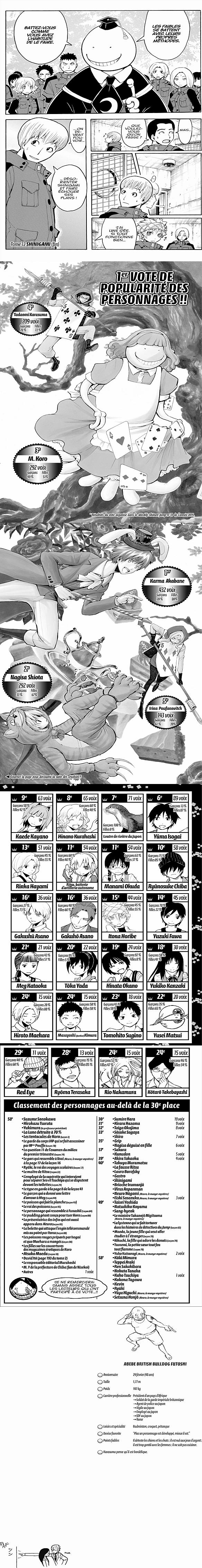 Read Assassination Classroom FR Manga Online