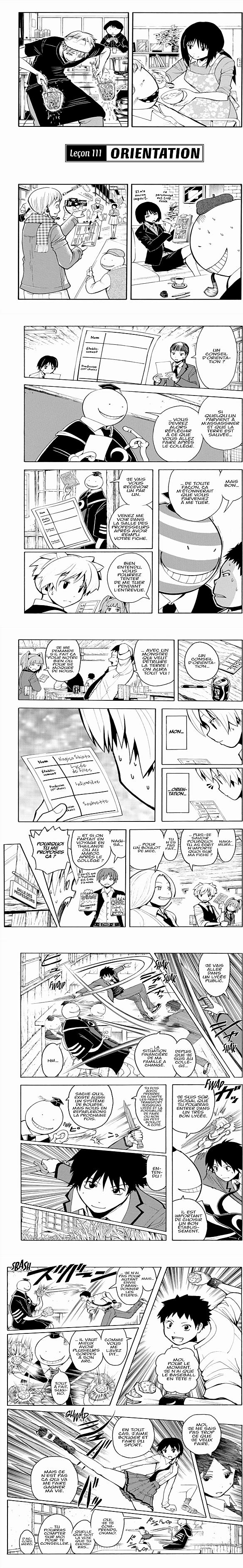 Read Assassination Classroom FR Manga Online