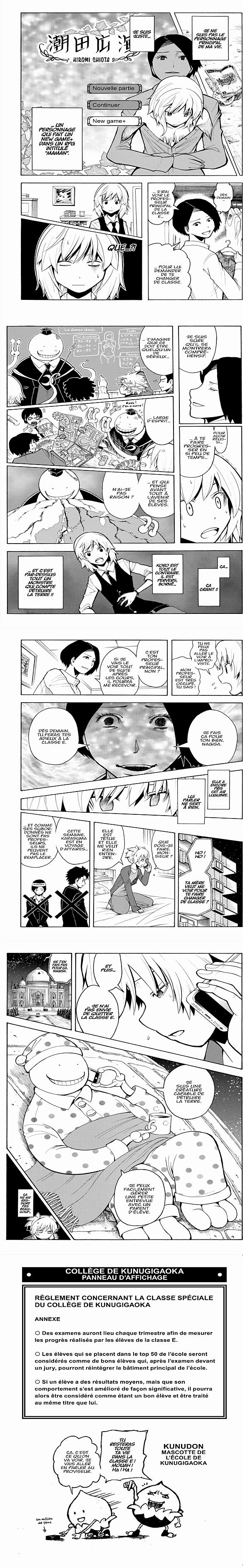Read Assassination Classroom FR Manga Online