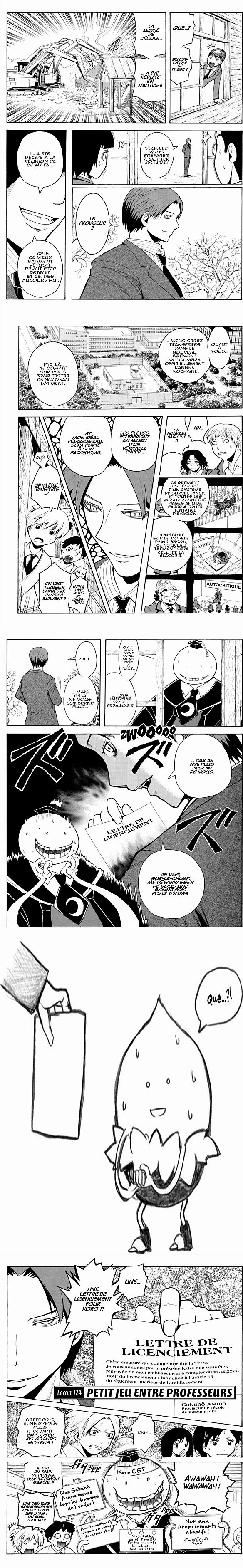 Read Assassination Classroom FR Manga Online
