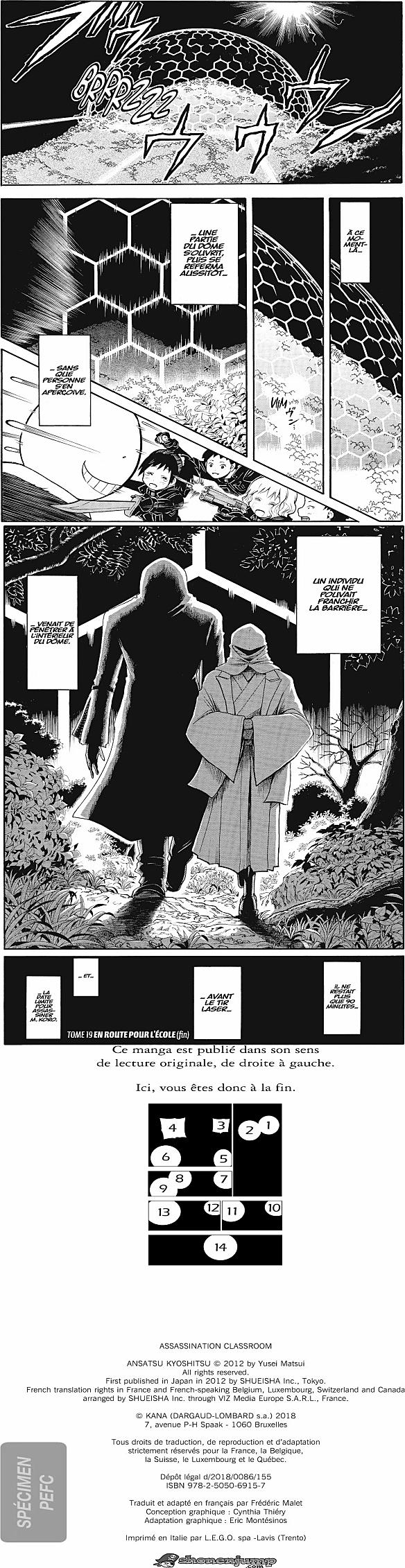 Read Assassination Classroom FR Manga Online