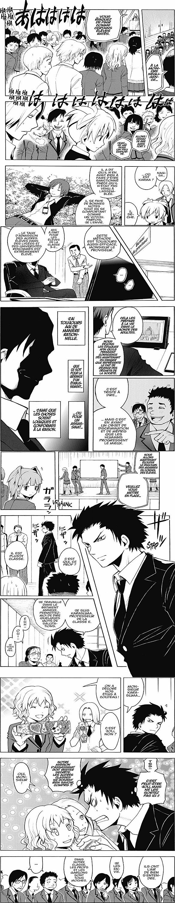 Read Assassination Classroom FR Manga Online
